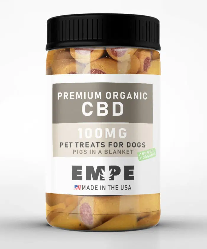 Organic CBD Treats for dogs Pigs in a blanket