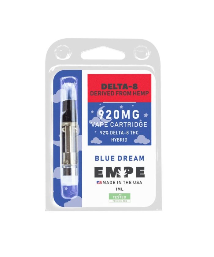 Delta-8 Vape Cartridges 1ml 920mg Free Battery