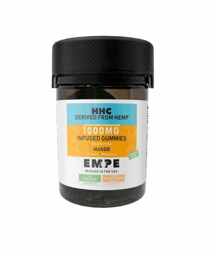 Elite HHC Vegan Gummies Mango 1000mg